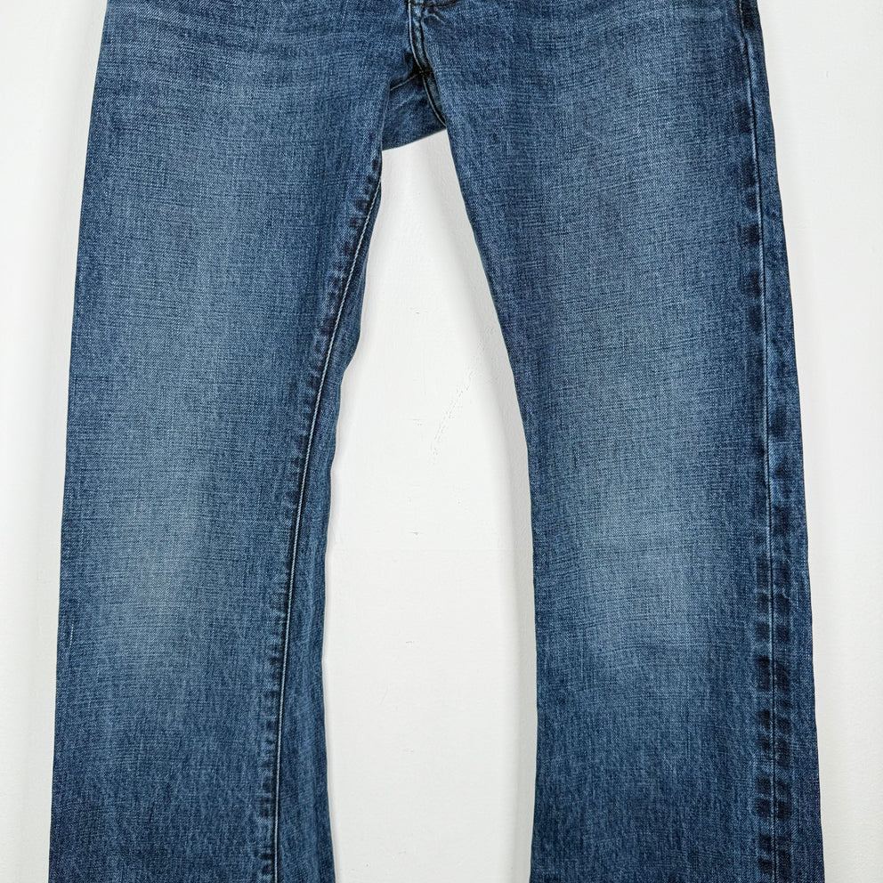 Chrome Hearts 'Richard Stark' Blue Bootcut Denim Size 29