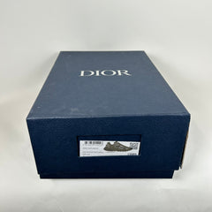 Dior B30 Khaki Green Microfiber Mesh Sneaker Size 42