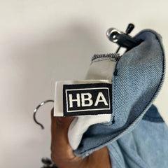 Hood By Air SS14 Panneled Denim Moto Jeans
