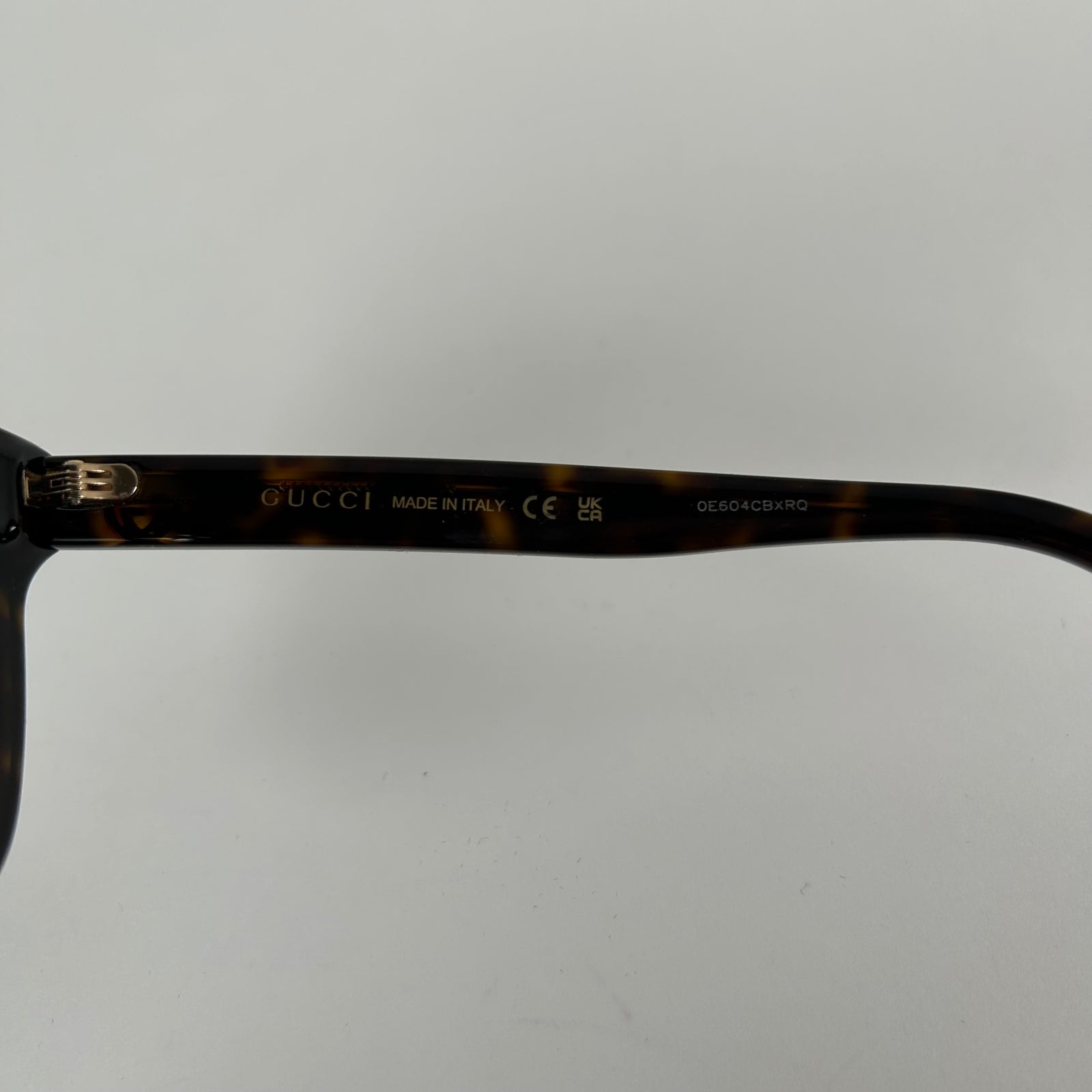 Gucci Brown GG Square Sunglasses