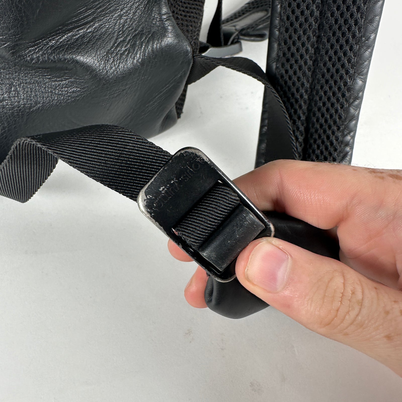 Louis Vuitton Shadow Monogram Black Sprinter Back Pack