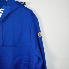 Moncler Blue Spell Out Track Jacket Size XL