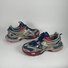 Balenciaga Track 2 Red/Blue/Silver Size 12