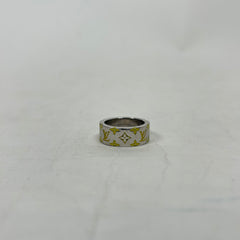 Louis Vuitton Yellow Monogram Mosaic Ring