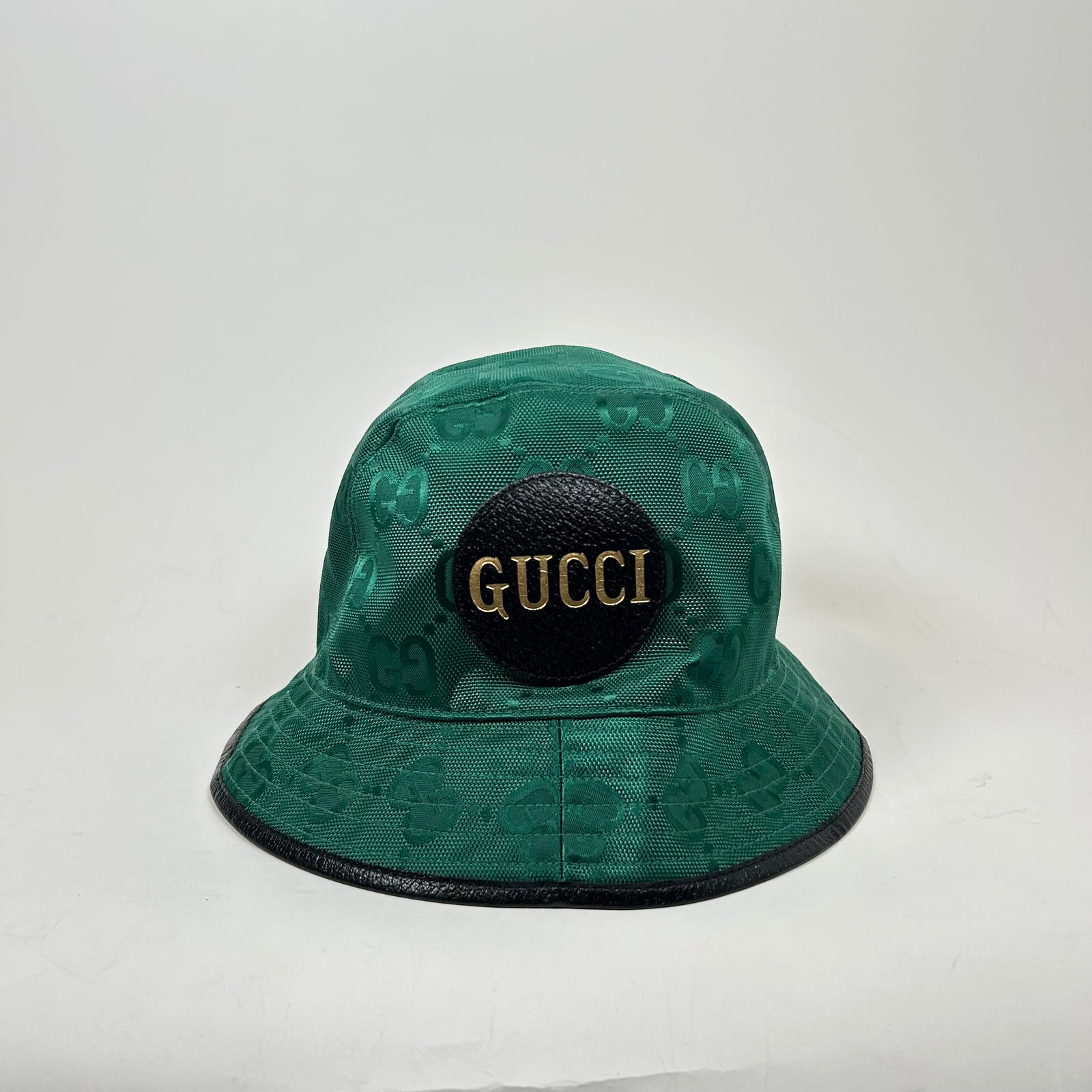 Gucci Green Off The Grid Bucket Hat Size S
