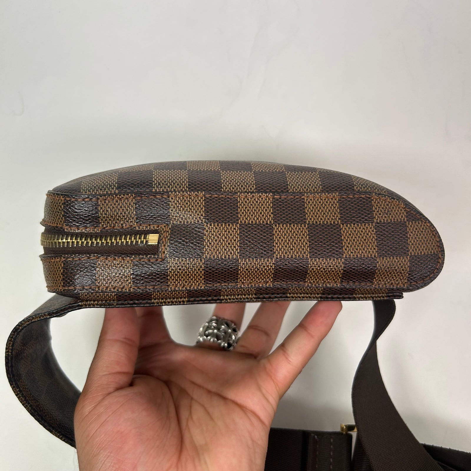 Louis Vuitton Damier Ebene Geronimos Sling Bag