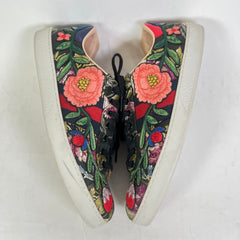 Gucci Floral Jacquard Ace Sneaker Size GG 10