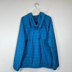 Supreme Blue Jacquard Windbreaker Size XL