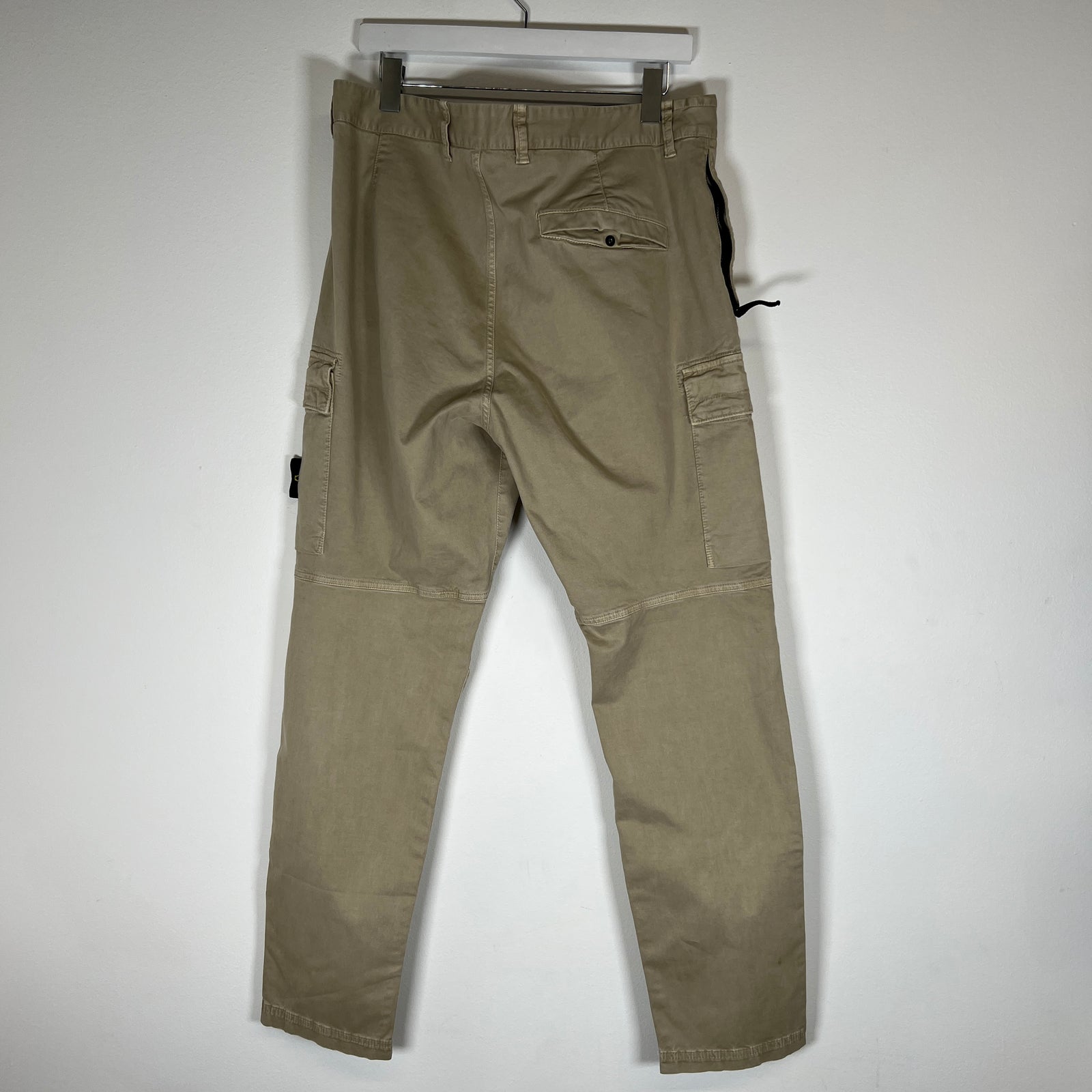 Stone Island Khaki Cargo Pants Size 36