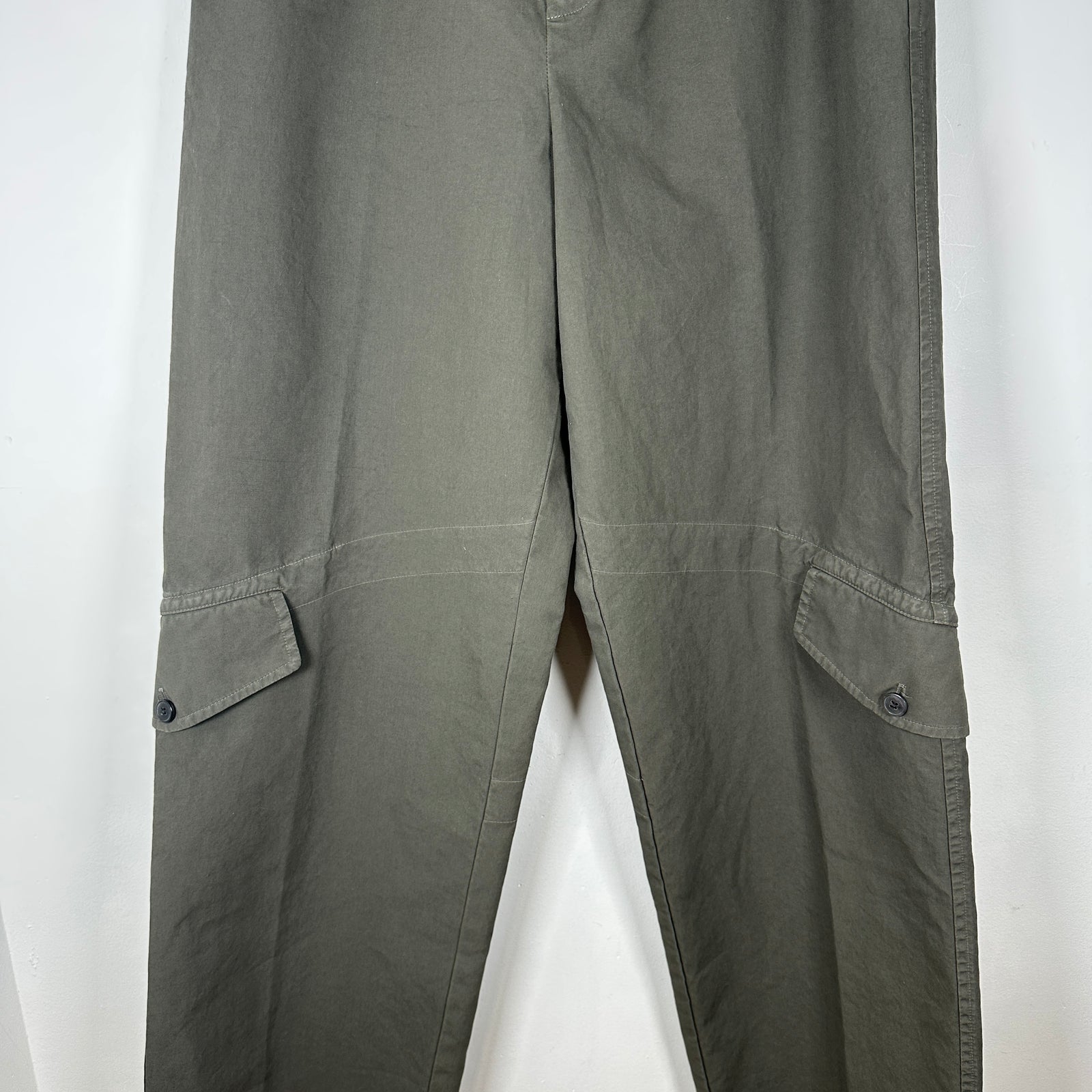Dries Van Noten Wide Leg Cargo Pants Size 52