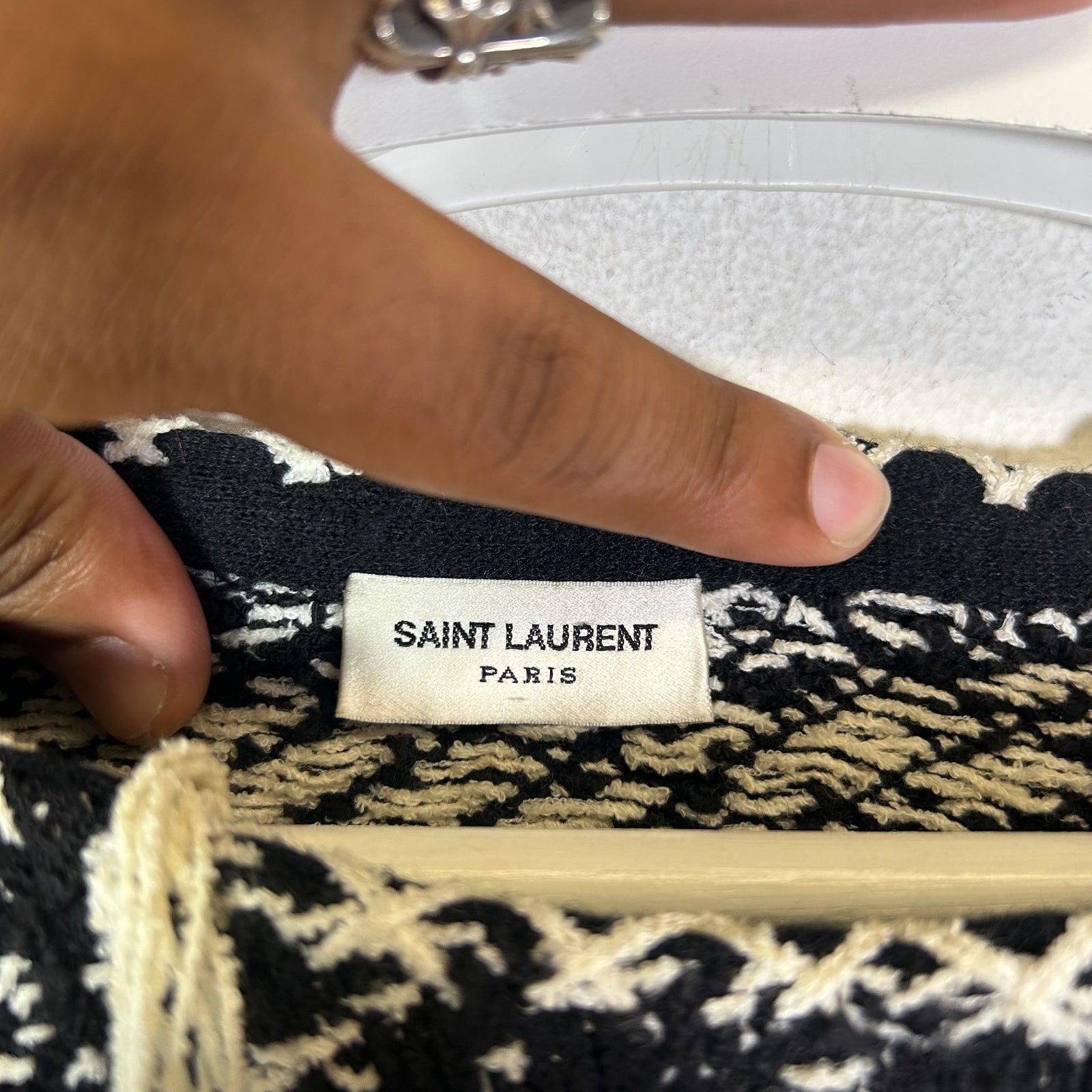 Saint Laurent SS17 Berber Knit Sweater