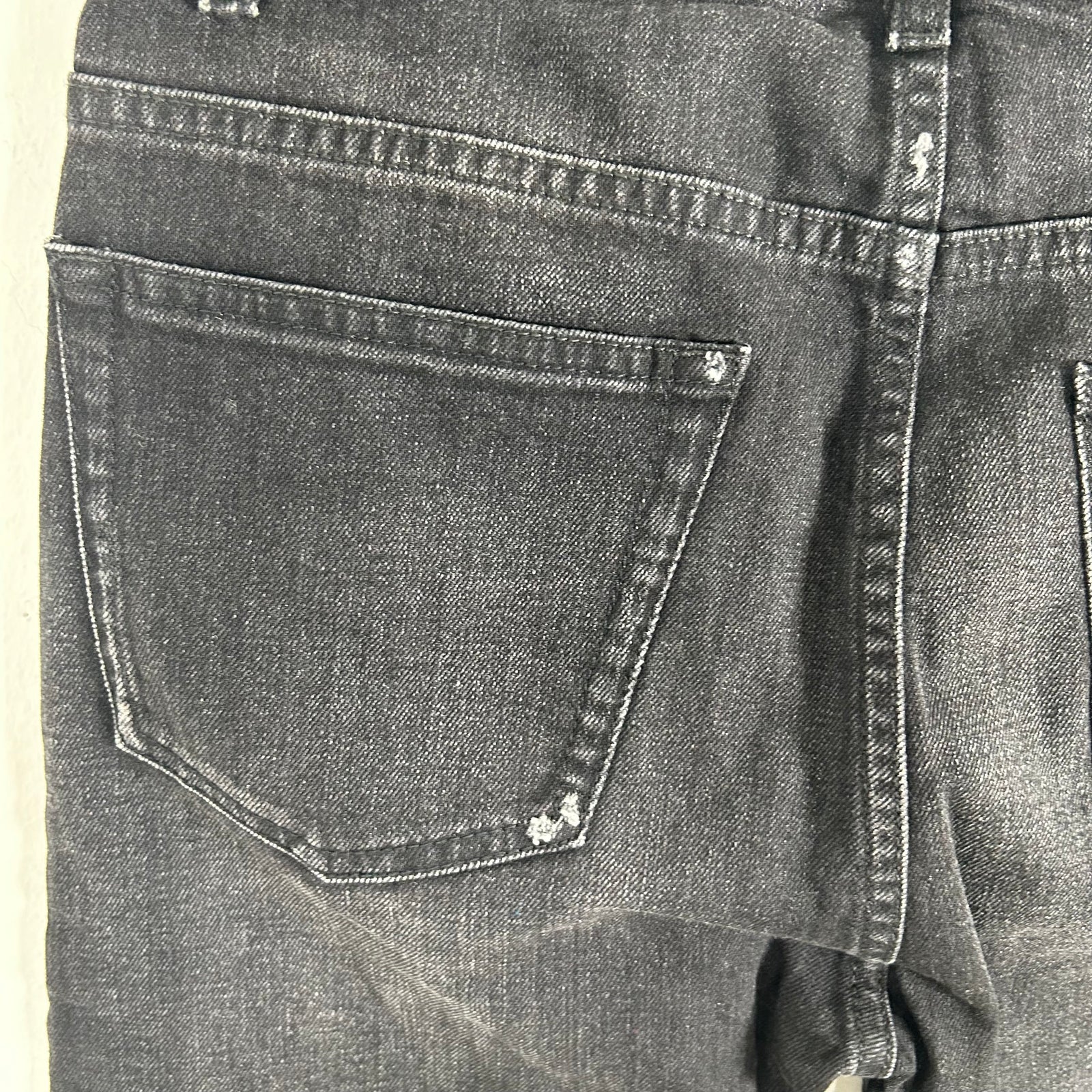Balenciaga Grey-Wash Straight Fit Jeans Size 29