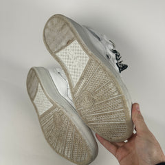 Lanvin x Future White Leather Curb Sneaker Size 12