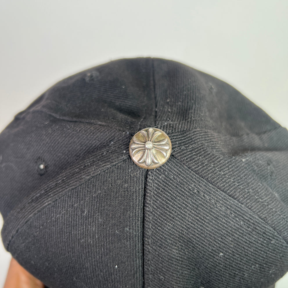Chrome Hearts Smoked Vertical Logo Hat