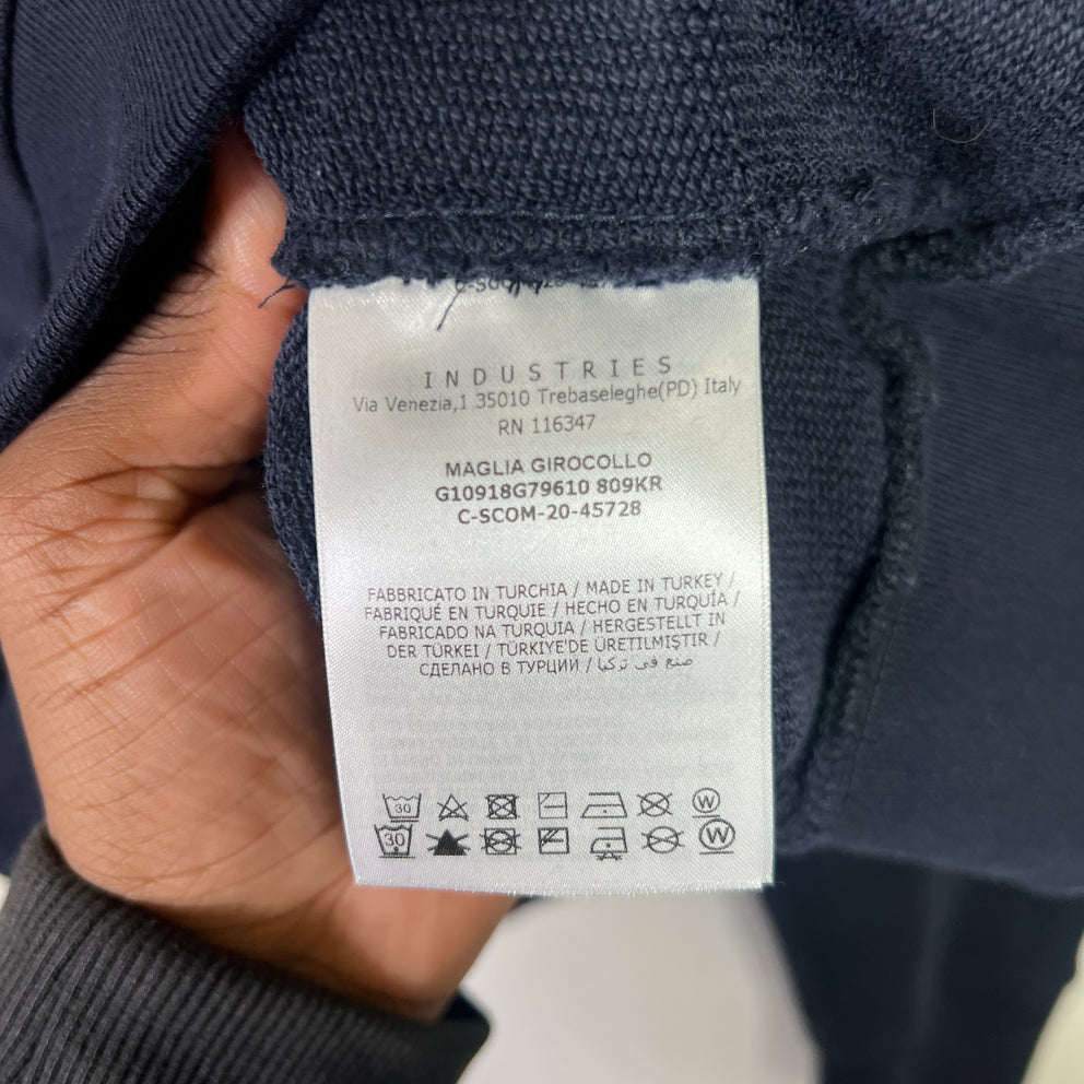 Moncler Embroidered Logo Crewneck