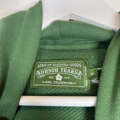 Denim Tears Green Wreath Hoodie Size S