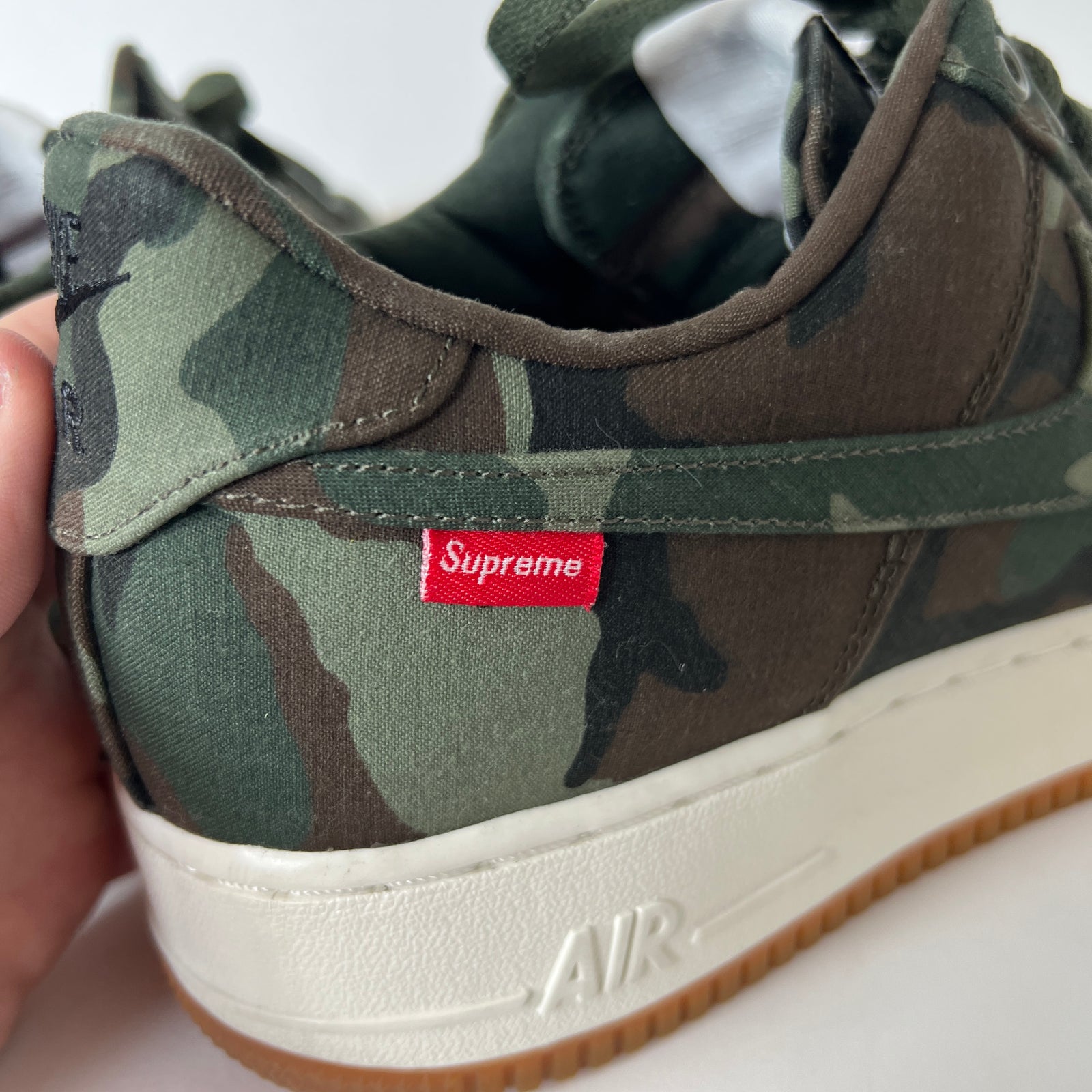 Supreme AF1 08 NRG Low Camo Size 10