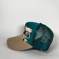 Kapital Teal Working Hero Truck Cap