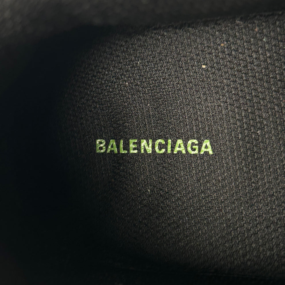 Balenciaga Black/Green Track 2 Sneaker Size 12