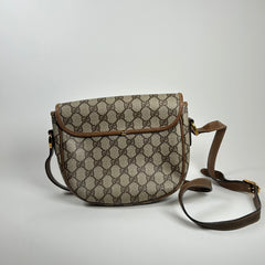 Gucci Beige Vintage Messenger Bag