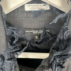 Engineered Garments Distressed Button-Up Shirt Size S