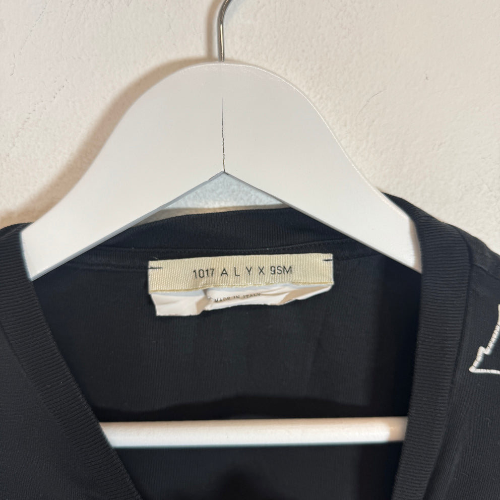 Alyx Black Sleeve Print Longsleeve Size L