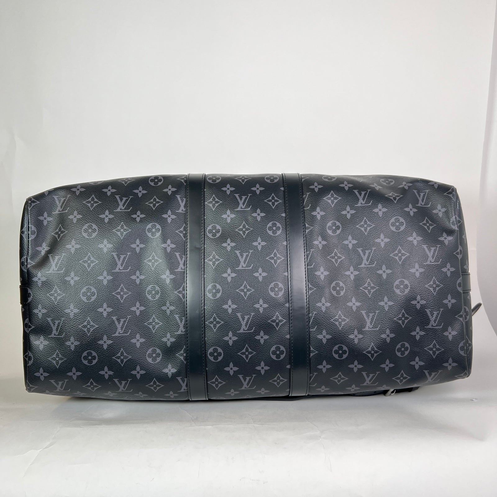 Louis Vuitton Monogram Eclipse Bandouliere Keepall 55