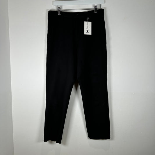 CDG Black Back Zipper Pants Size S