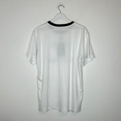 Louis Vuitton White Louis 4 Vuitton Logo Tee Size L