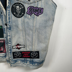Vetements x Levis AW17 Double Trash Oversized Denim Vest Size S