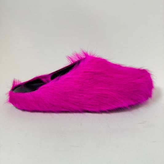 Marni Pink Fussbett Sabot Loafers Size 41