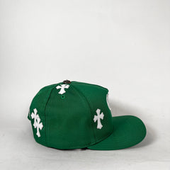 Chrome Hearts Green Cross Patch Panel Cap