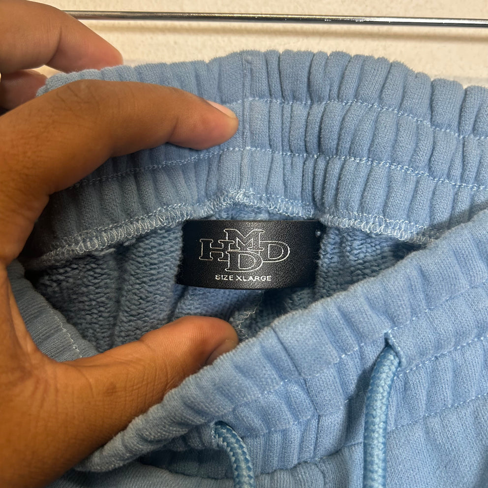 HMDD Light Blue Crystal Sweatpants Size XL