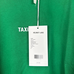 Helmut Lang 'Taxi' Green T-Shirt Size M