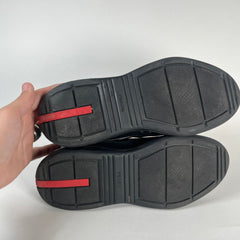 Prada Rubber Cups Black Size 39