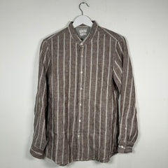 Brunello Cucinelli Collarless Shirt Size XS