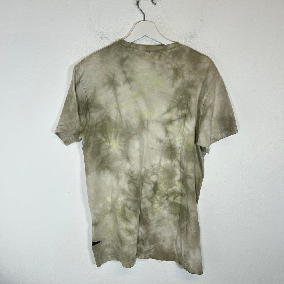 Kapital Tye Dye Flag Logo T-Shirt Size 4