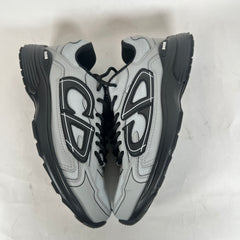Dior B30 Grey Technical Mesh Sneaker Size 44
