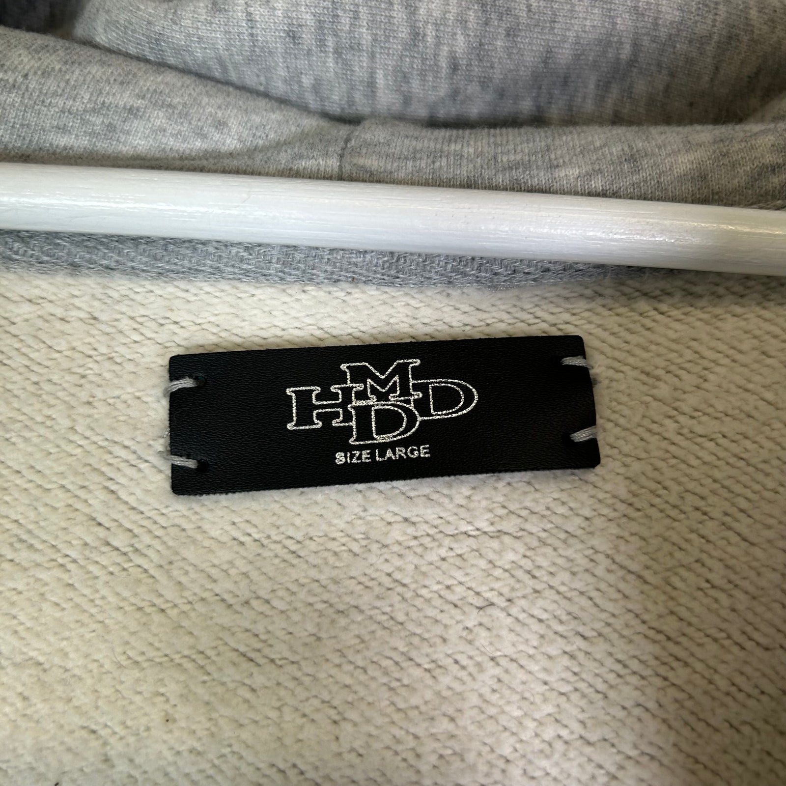 HMDD Grey Chimestone Zip-Up Hoodie