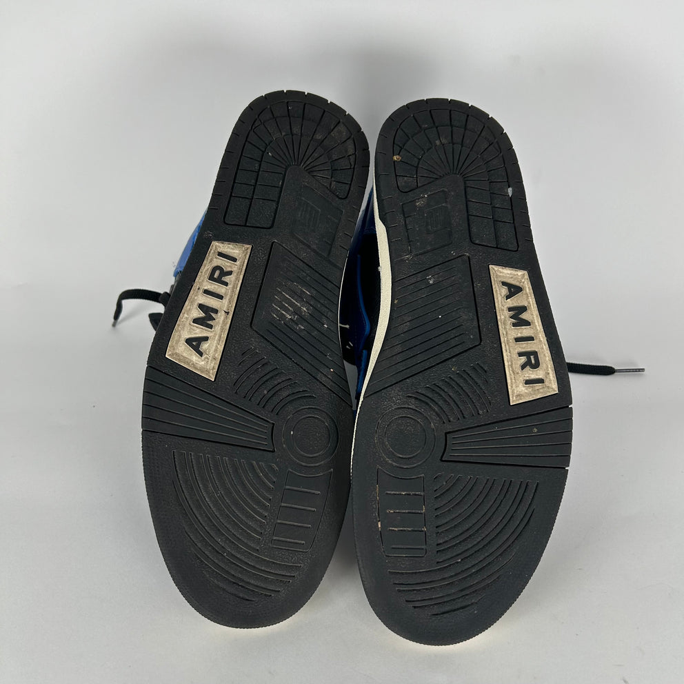 Amiri Royal Bone Hightops Size 44