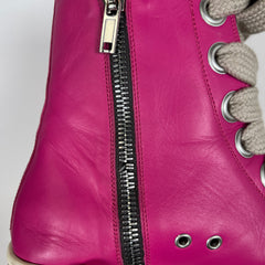 Rick Owens Pink Jumbolace Ramones Size 44.5