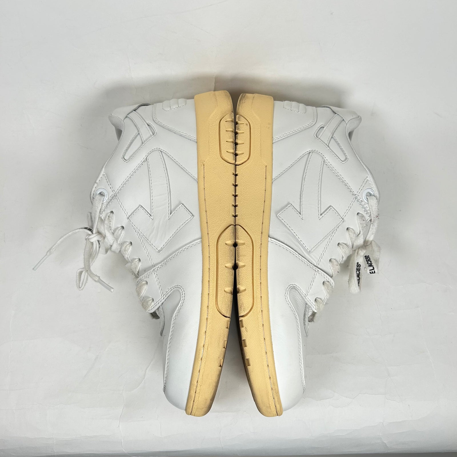 Off-White White Out Of Office Sneakers Size 10