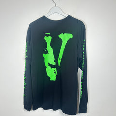 Vlone Black/Green Lady Long Longsleeve Tee Size L
