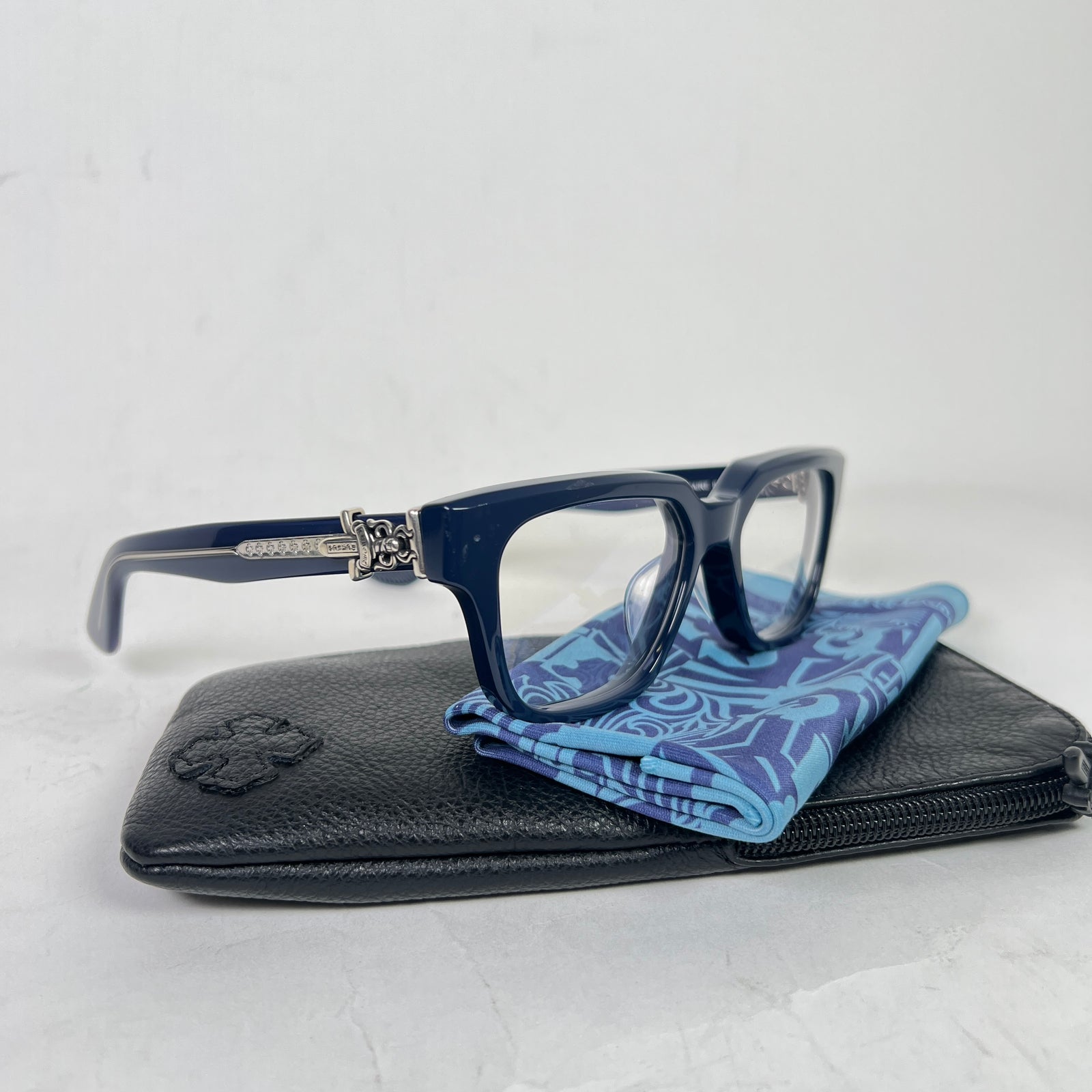 Chrome Hearts Blue Vagillionaire II Glasses