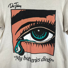 Gallery Dept x Doc Johnson Cream Dead Batteries Tee Size S