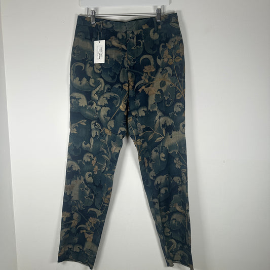 Dries Van Noten SS17 Floral Tapestry Pants Size 32