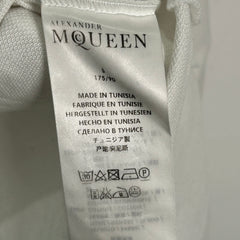 Alexander Mcqueen Chest Rig White Polo Size S