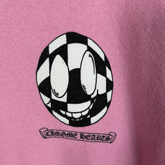 Chrome Hearts Matty Boy 'Vanity Affair' Pink Crewneck Size XXL