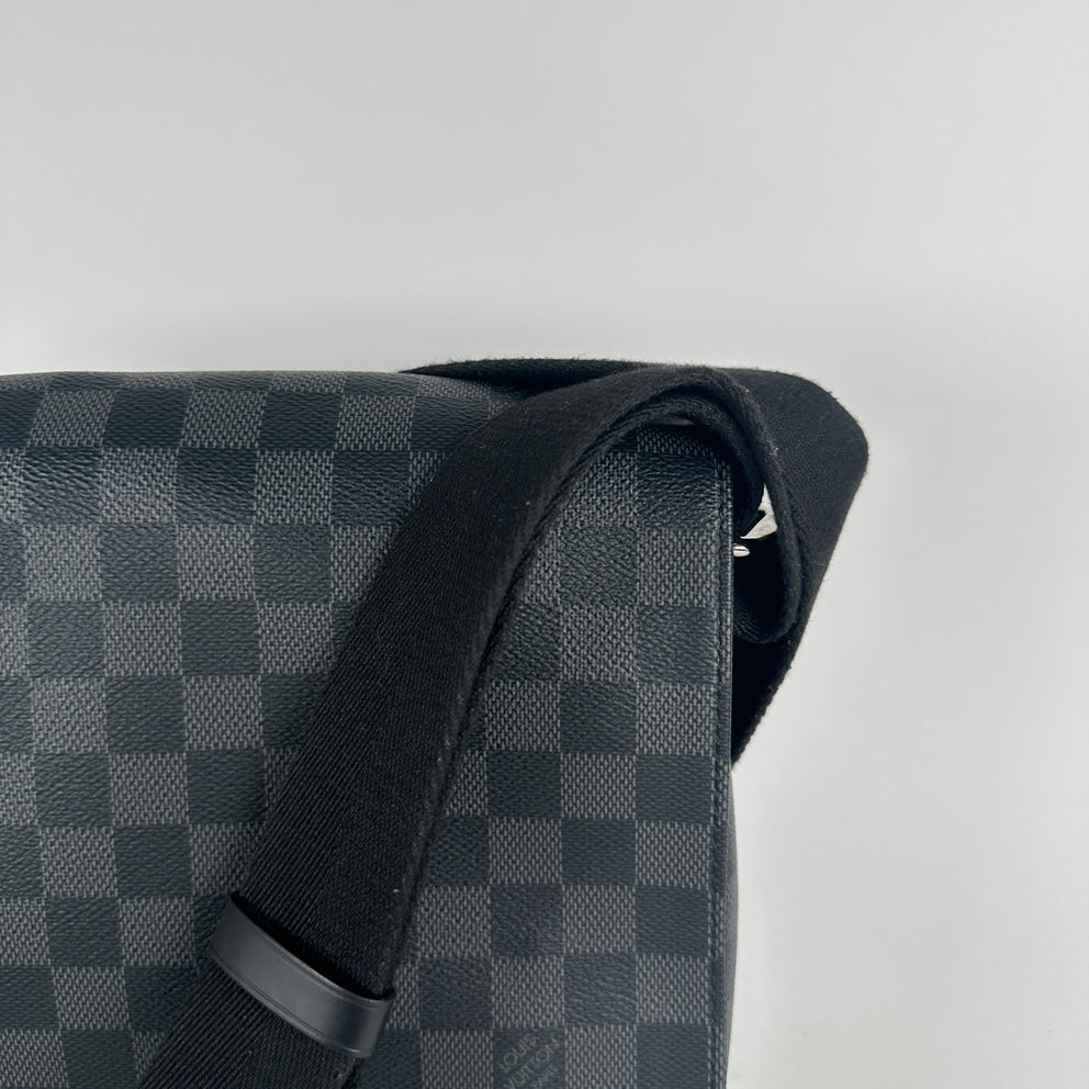 Louis Vuitton Graphite Damier District PM Cross Body