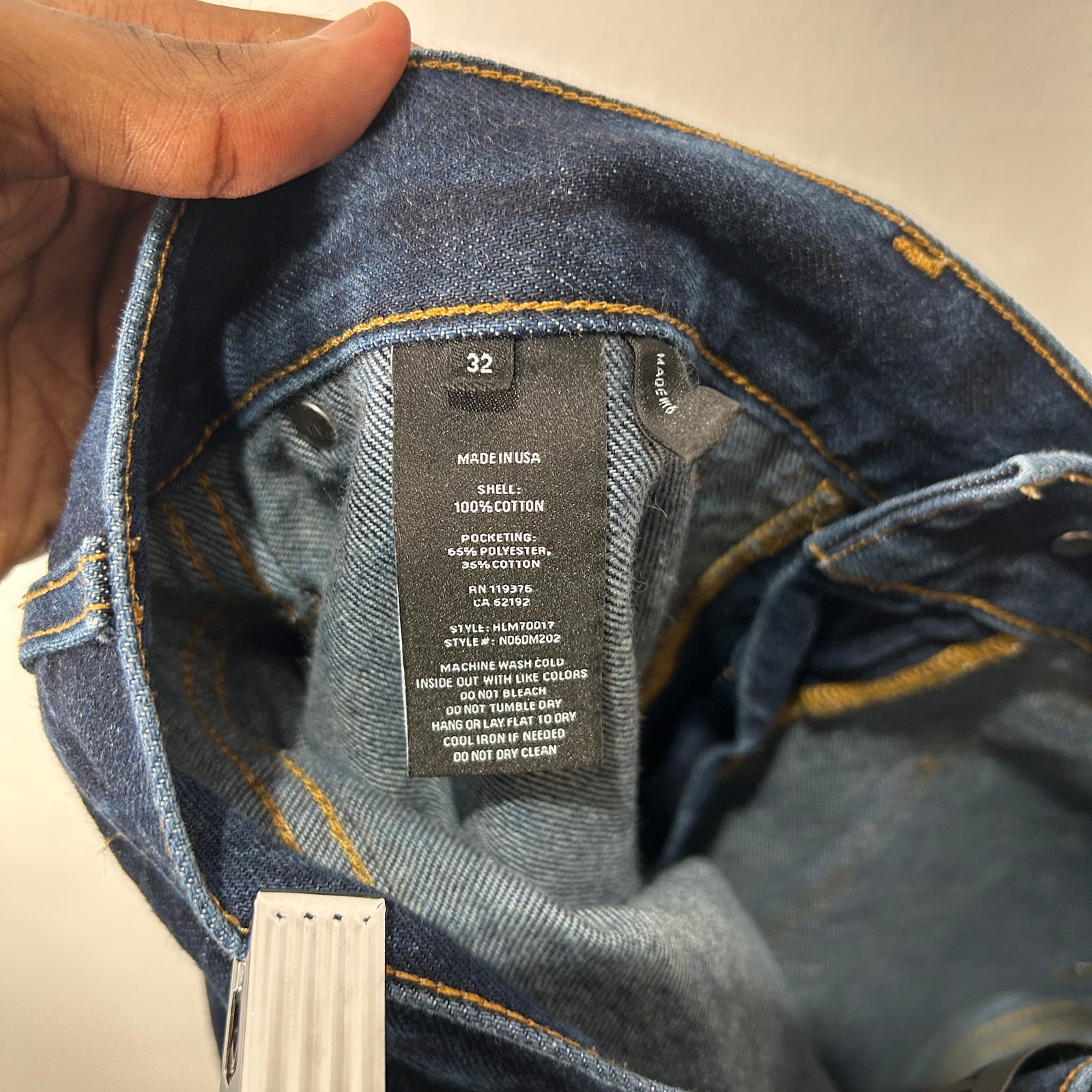 Helmut Lang Double Patched Carpenter Denim Size 32